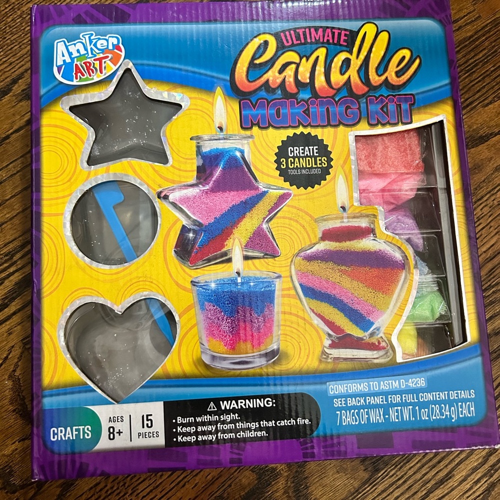 ankle art candle making kit